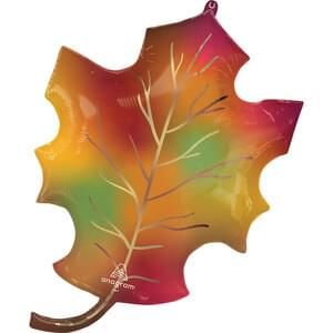 Happy Fall Leaf Super Shape