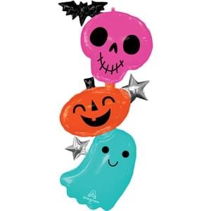 Colorful &amp; Creepy Halloween Charecters Giant Airloonz