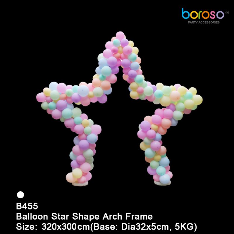 B455 Balloon Star Shape Arch Frame