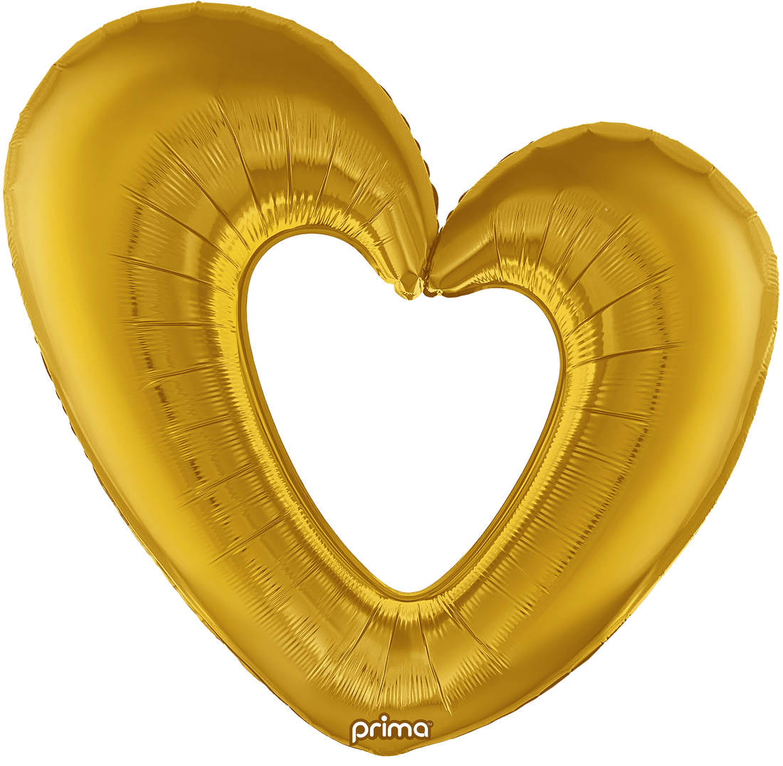 40&quot; Gold Open Heart