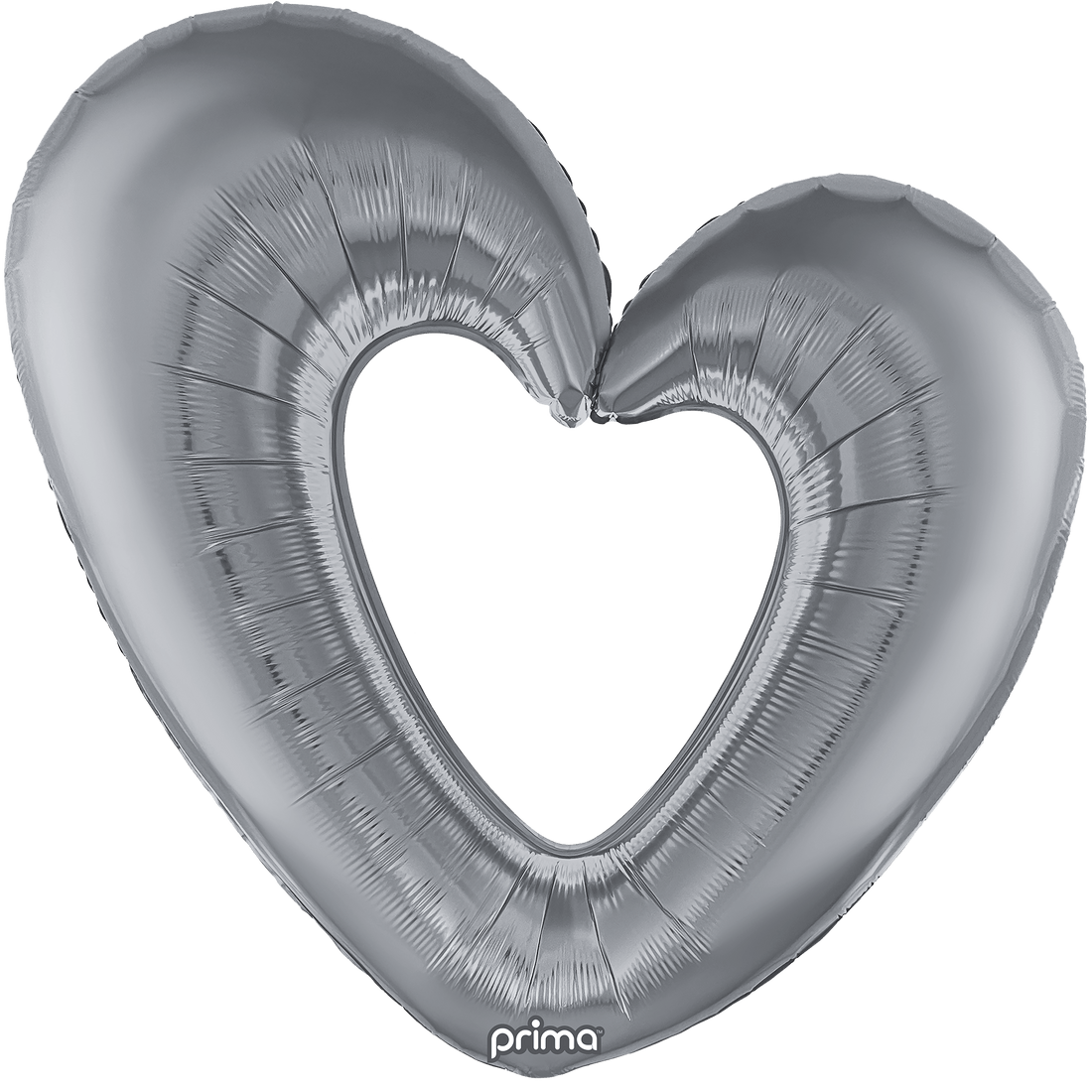 40&quot; Silver Open Heart