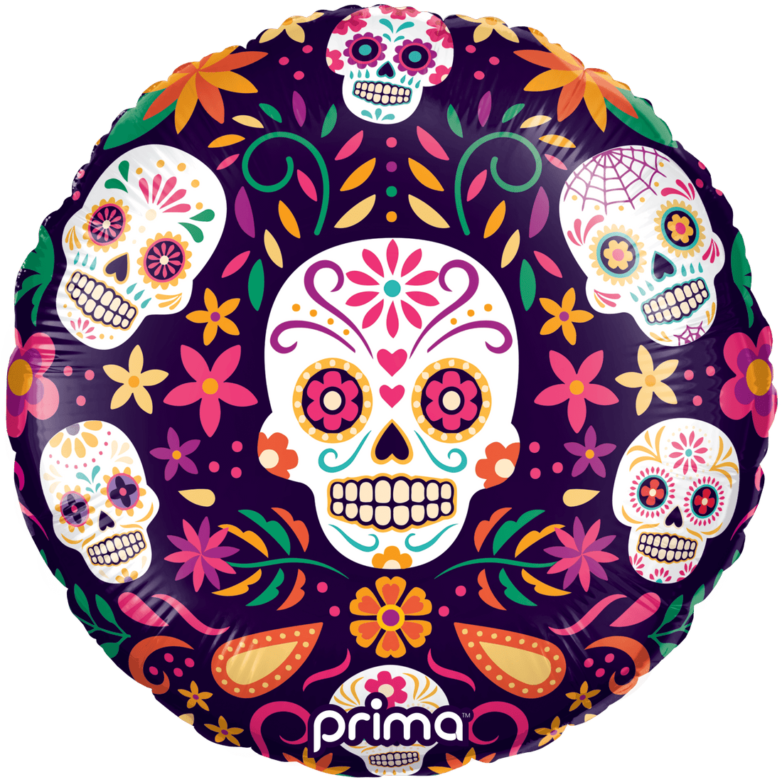 18&quot; Round Sugar Skull