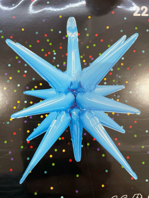 Starburst 22&quot; Light Blue