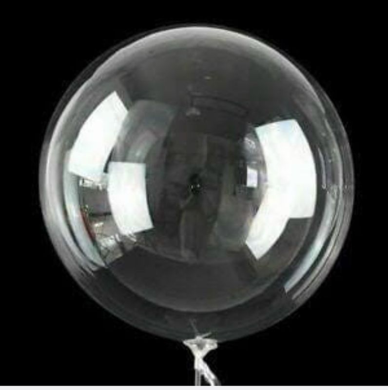18” Clear Bubble Balloon (12 Per Bag)