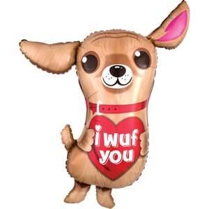 I Wuf You Super Shape