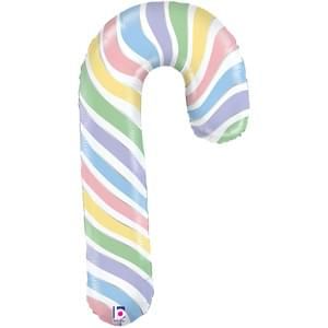 Small Macaron Candy Cane