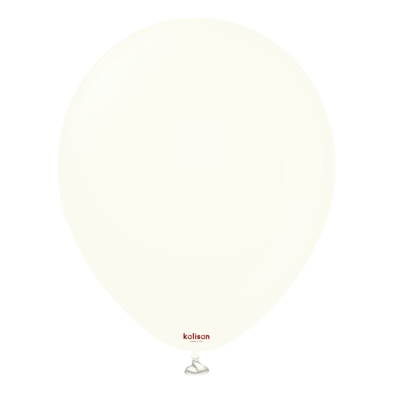 Kalisan 12" Retro White (100 Per Bag)