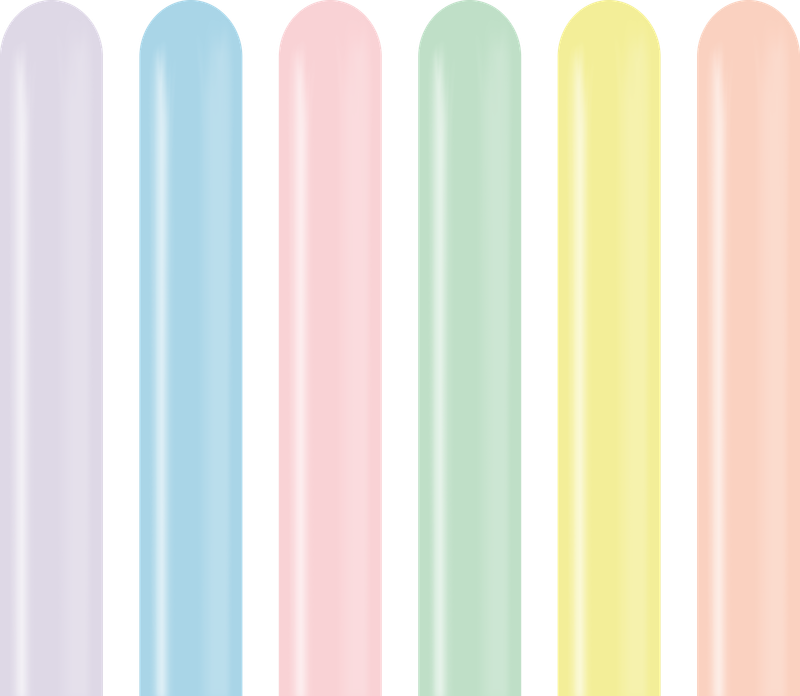 Kalisan 260 Nozzle up Macaron Matte Assorted (100) Per Bag)