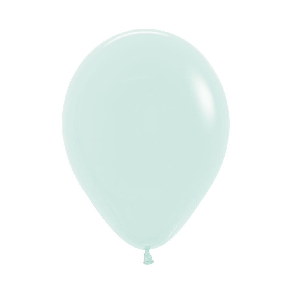 12" Sempertex Pastel Matte Green ( 50 Per Bag)