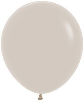 18" Sempertex White Sand (6 Per Bag)