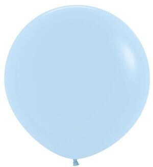 36" Sempertex Pastel Matte Blue (2 Per Bag)