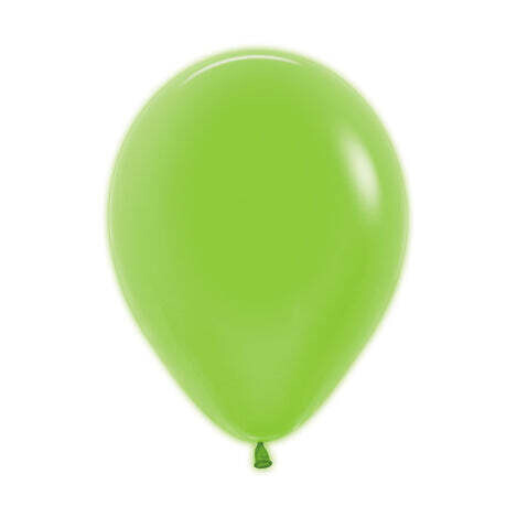 5" Sempertex Neon Green (50 Per Bag)