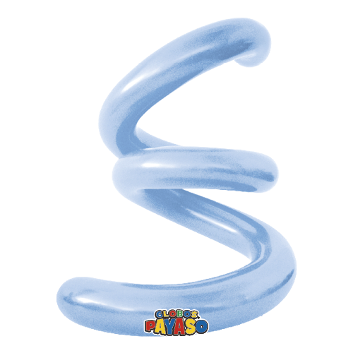 Globos Payaso 270 Pastel Light Blue (100 Per Bag)