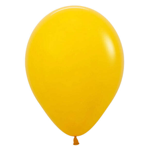5" Sempertex Honey Yellow (50 Per Bag)