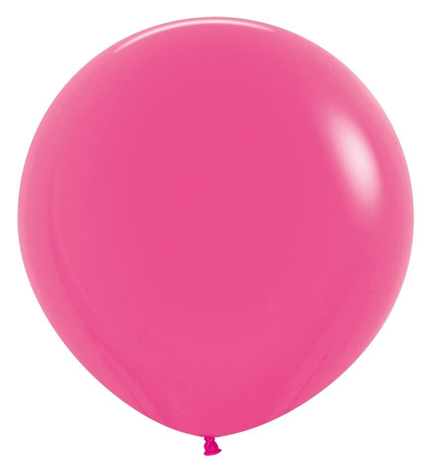 24" Sempertex Neon Fuchsia (3 Per Bag)