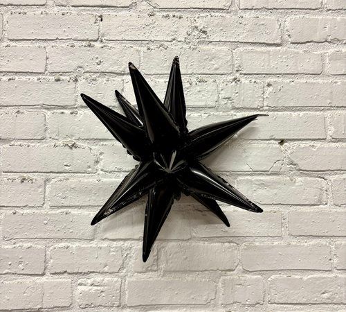 Black Mini Starburst 12"