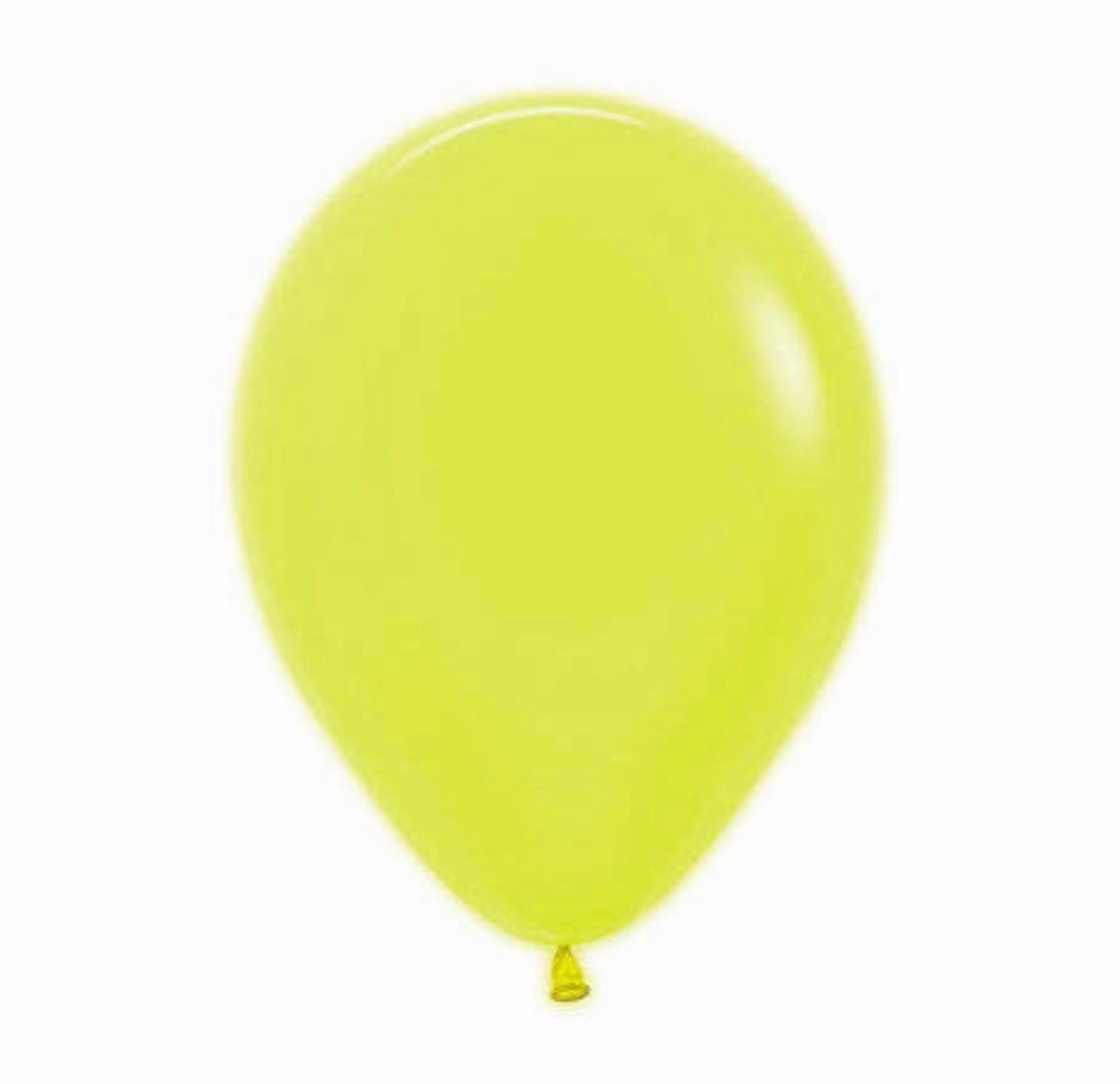 18” Sempertex Neon Yellow (6 Per Bag)