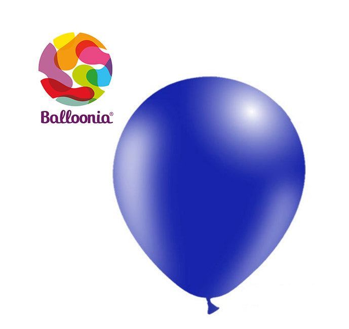 Balloonia 12" Navy Blue (50 Per Bag)