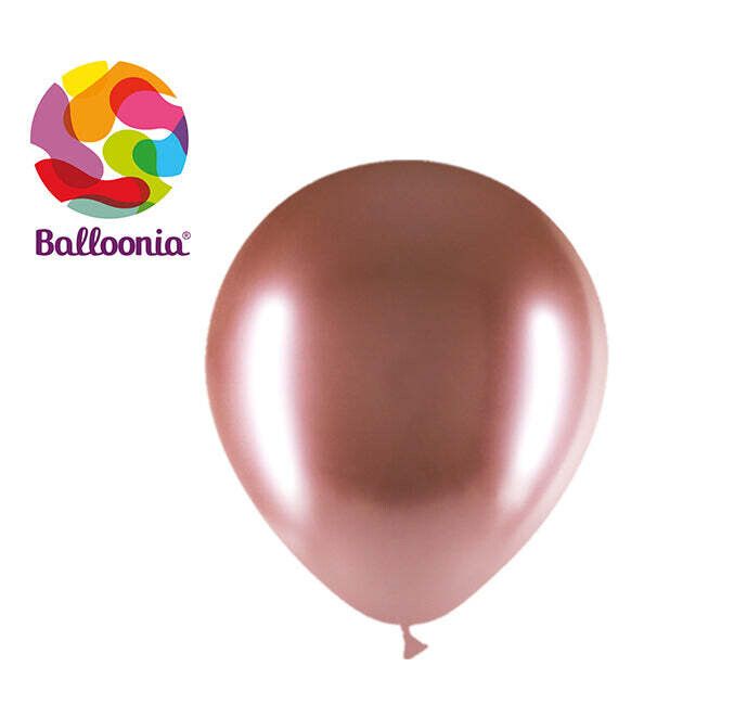Balloonia 18" Brilliant Rose Gold (10 Per Bag)