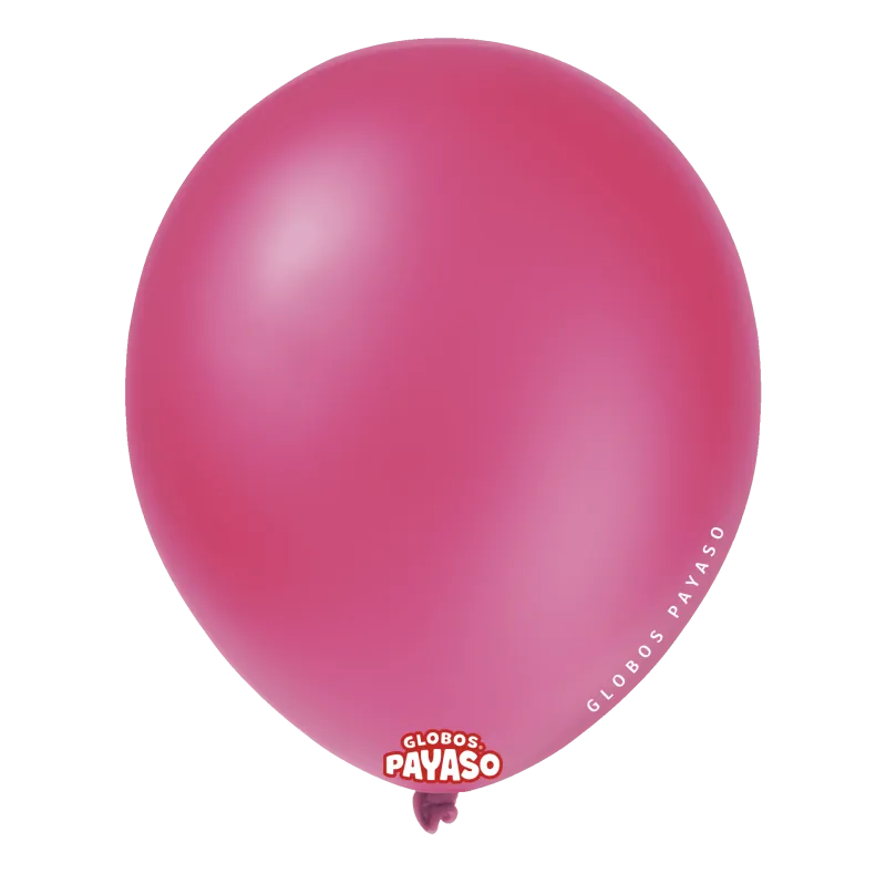 Globos Payaso 5" Mexican Pink (100 Per Bag)