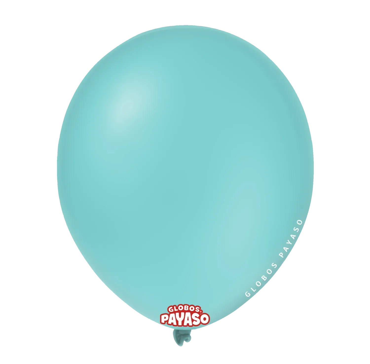 Globos Payaso 12" Aqua Blue (50 Per Bag)