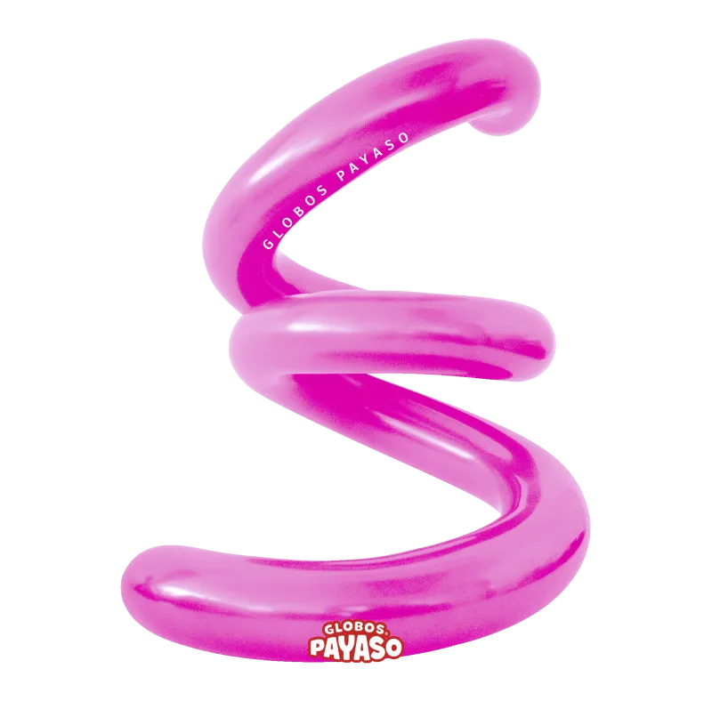 Globos Payaso 270 Neon Magenta (100 Per Bag)