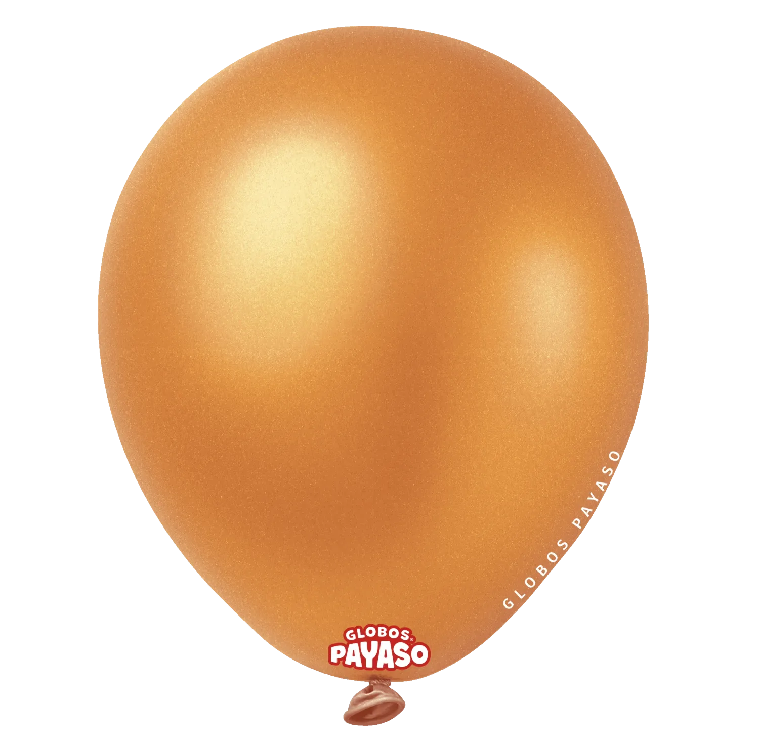 Globos Payaso 5" Metallic Orange (100 Per Bag)