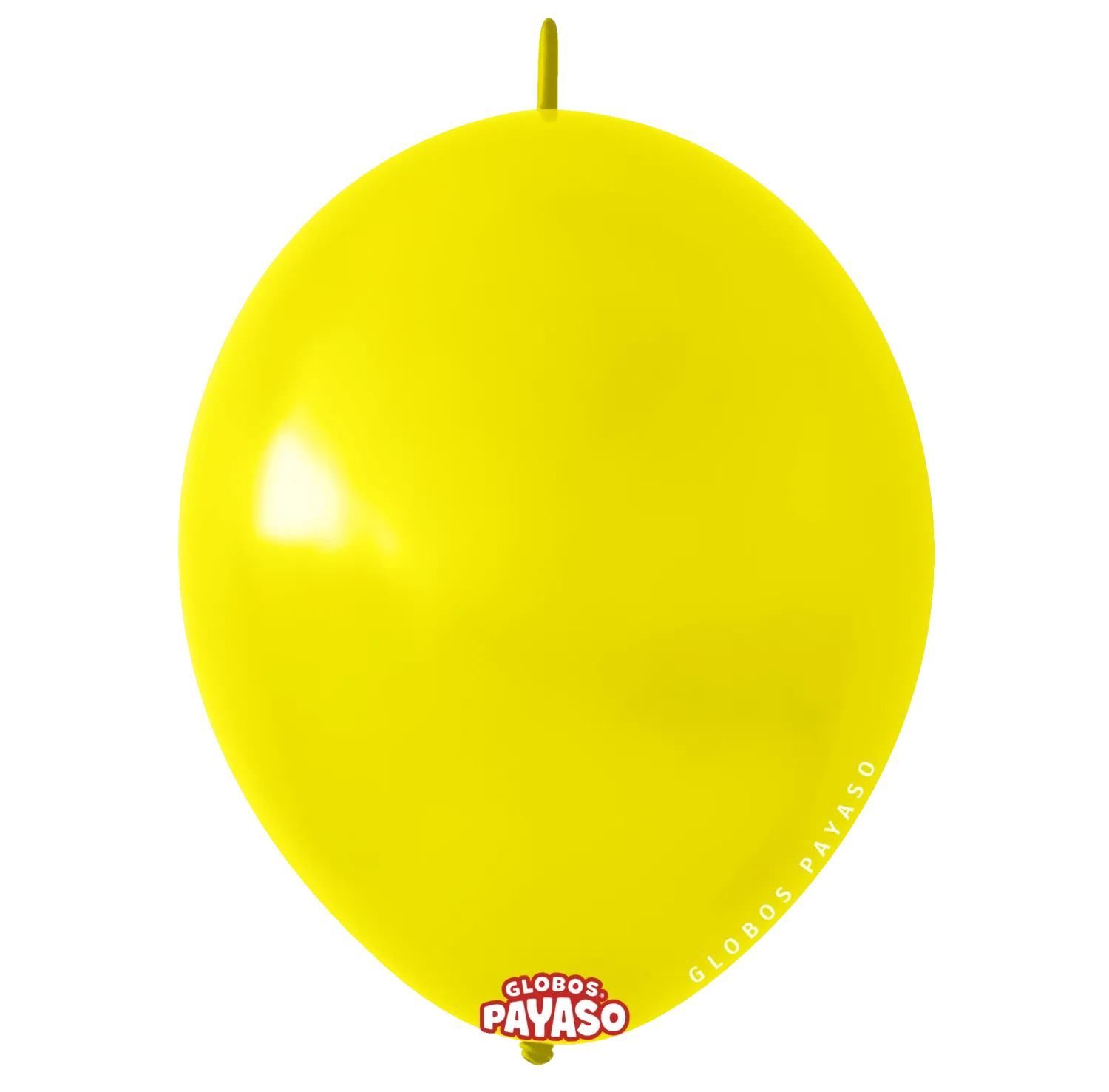 Globos Payaso 12" Linking Pastel Designer Yellow (50 Per Bag
