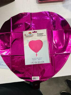 18” Metallic Heart