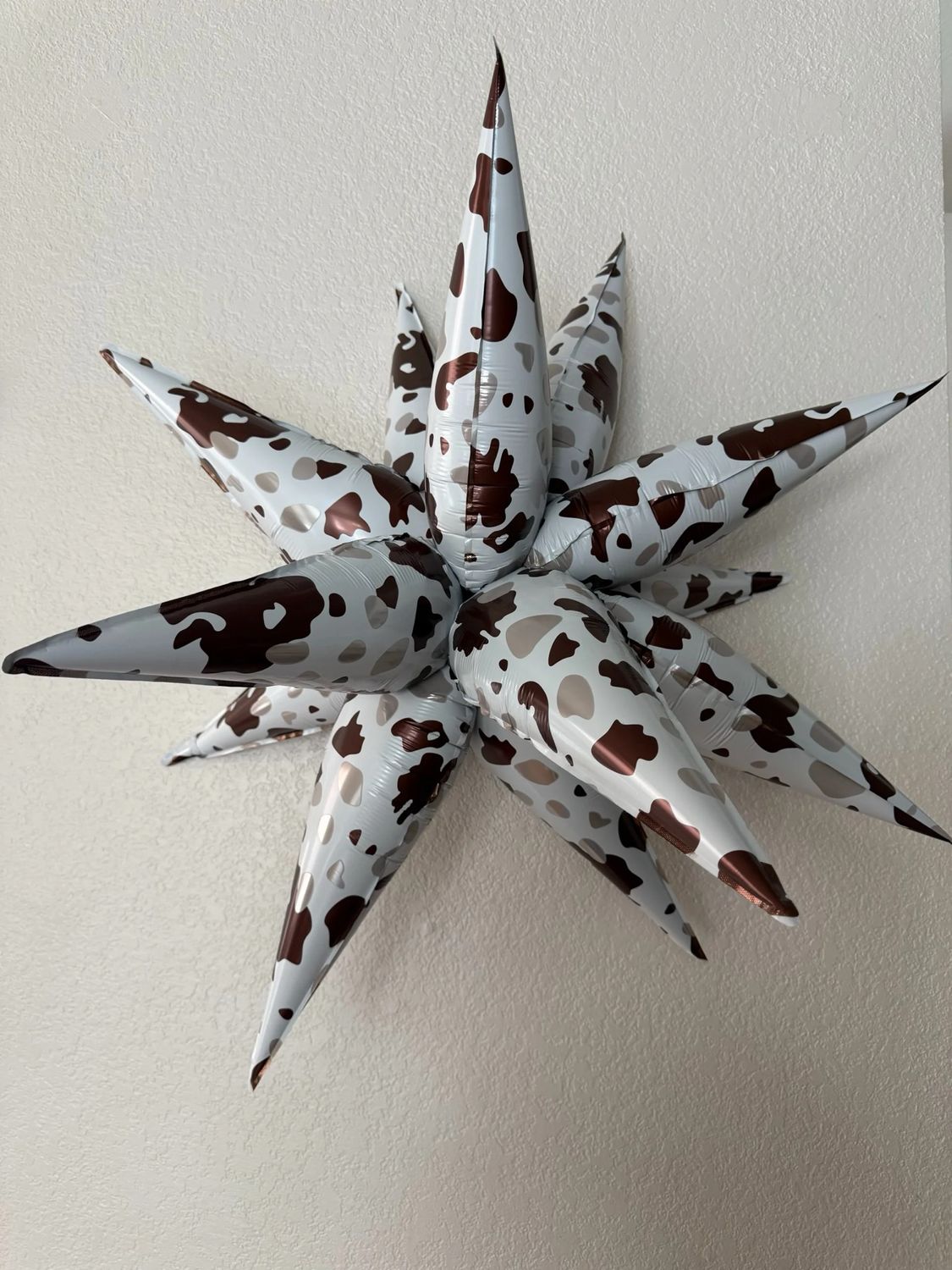 Cow Print Star Burst (Float co Foils)