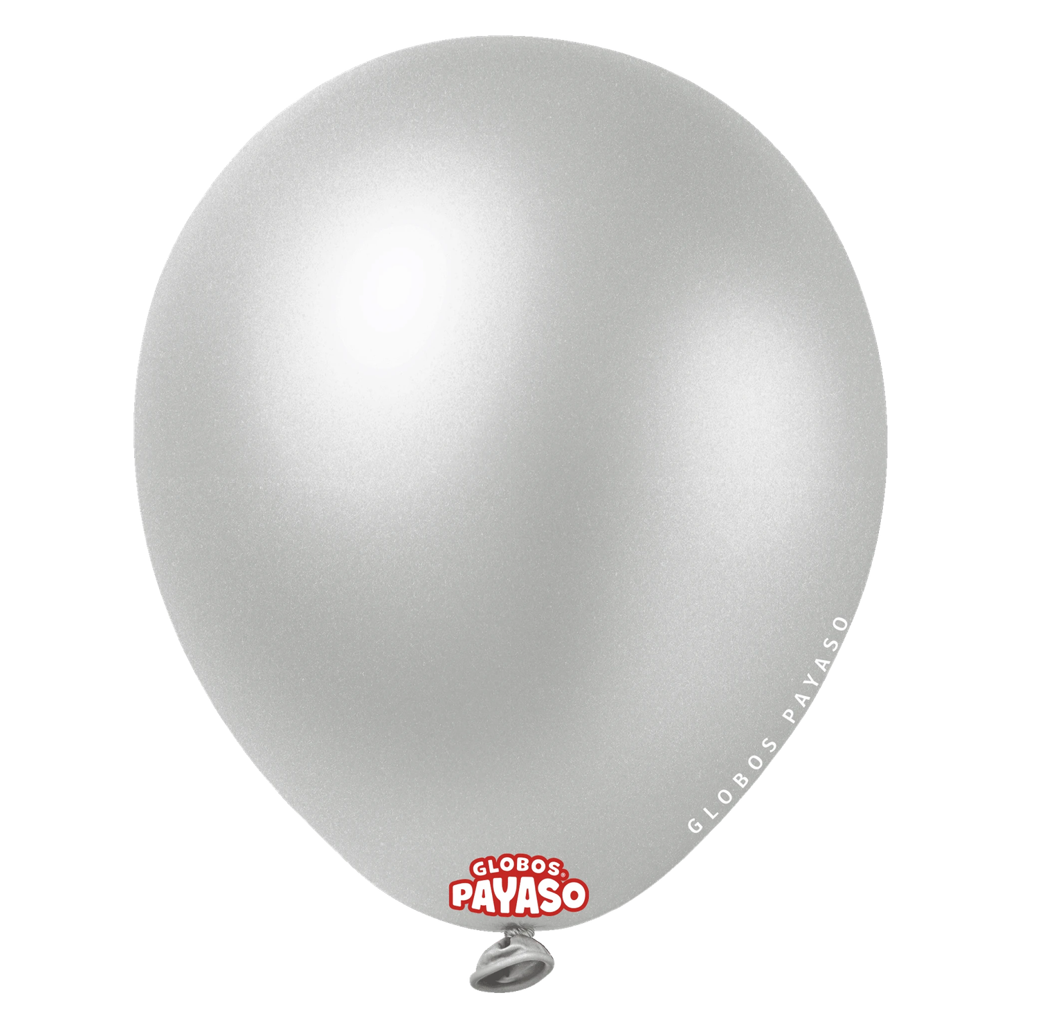 Globos Payaso 36" Metallic Silver (3 Per Bag)