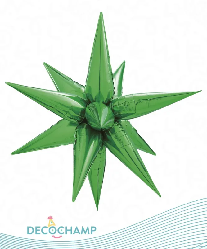 26" Green Starburst