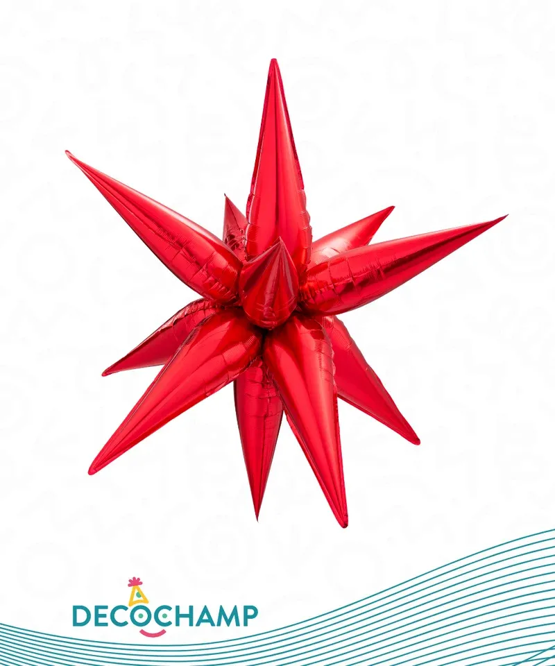 26" Red Starburst
