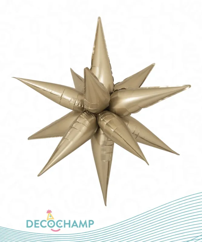 26" Champagne Gold Starburst