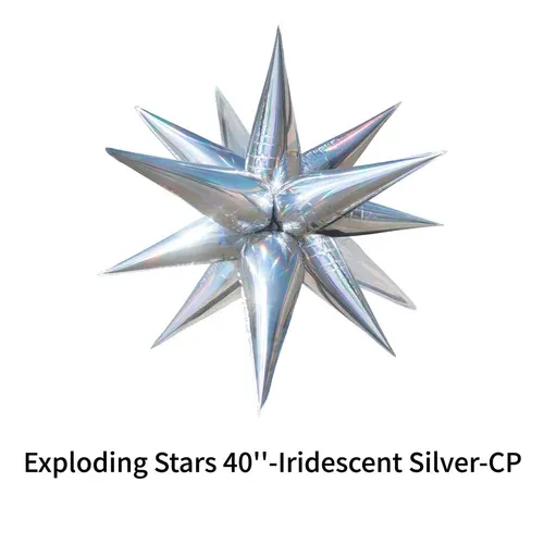 40" Burst Iridescent Starburst