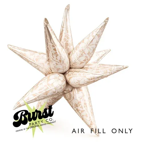 Lace Print Starburst Balloon 40"