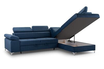 ARTIC CORNER SOFA BED With Storage - Right and Left Arm