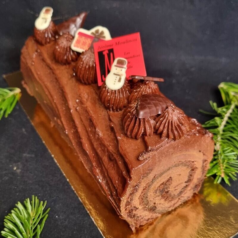 Bûche Traditionnelle Chocolat