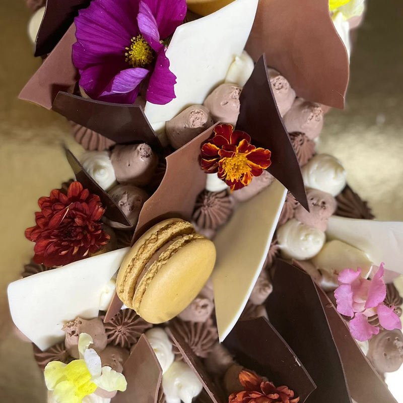 Number Cake 3 chocolats