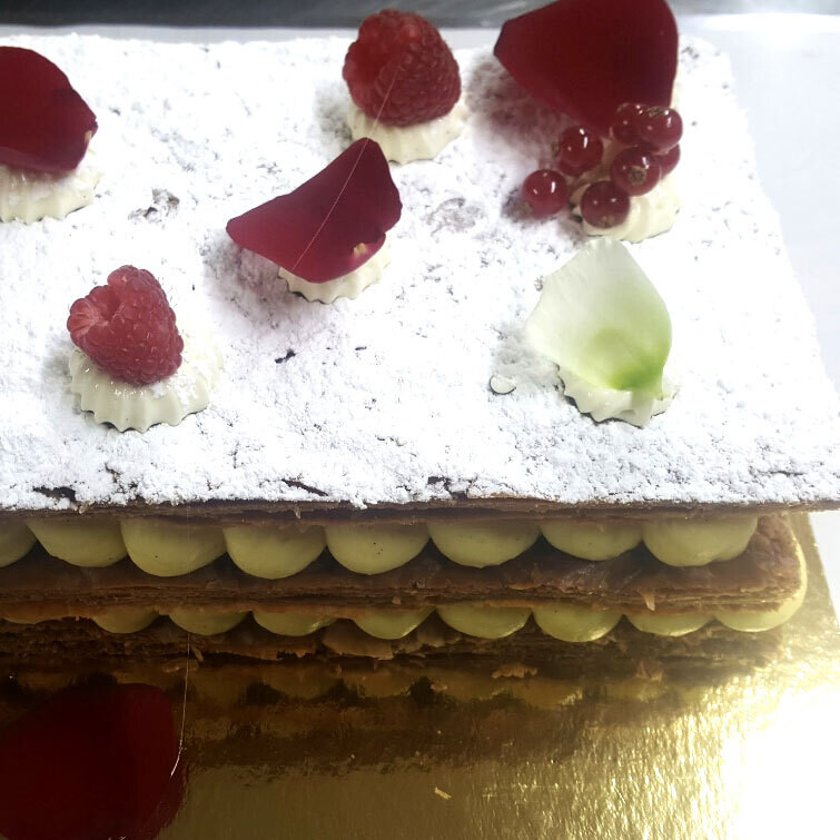 Mille Feuilles à la vanille