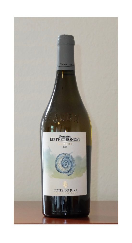 Berthet-Bondet,  Savagnier Cote de Jura AOP 2019 bio und Tradition white2016 bio