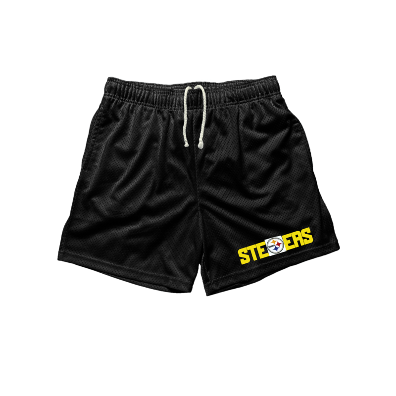 “STEERS” Mesh Shorts