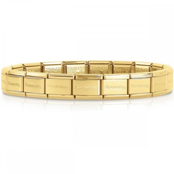 gold italian bracelet