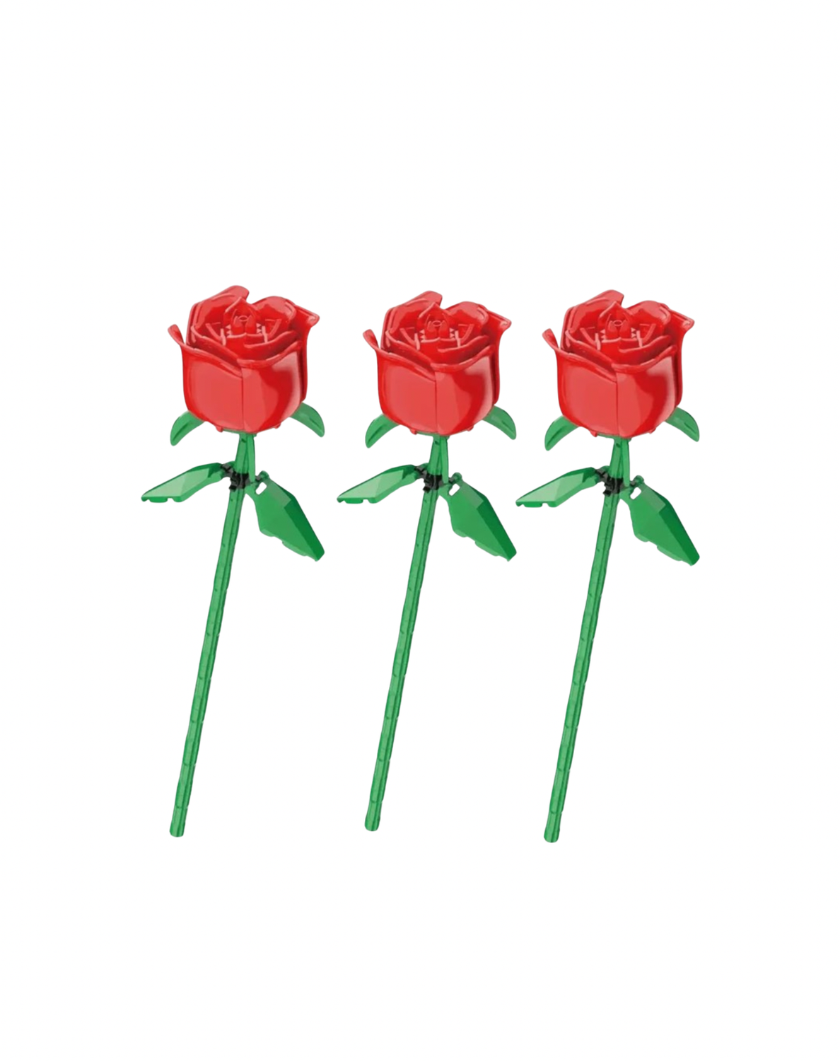 Lego roses - red