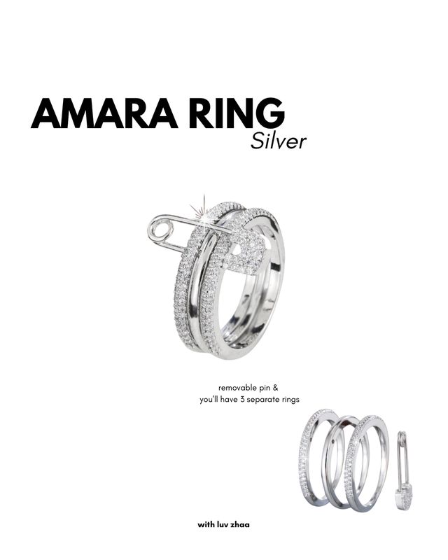 Amara Ring Silver