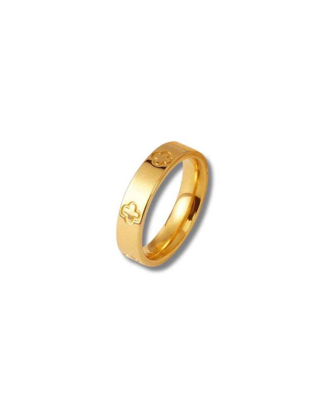 Cartier Inspired Ring Gold