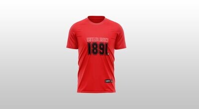 T-shirt - Established Red - MEMPGE045