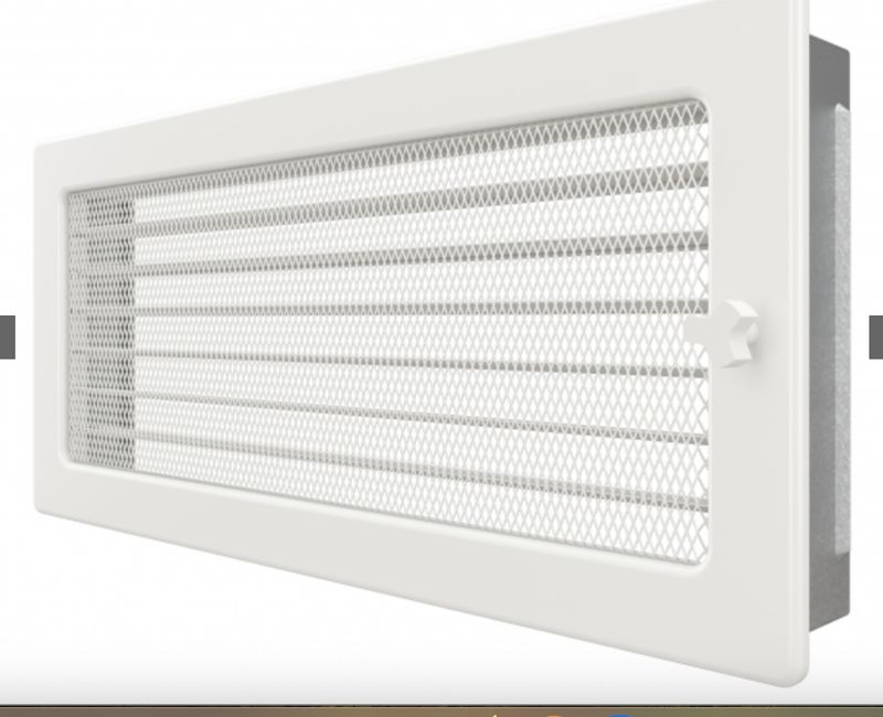 Lämminilmaventtiili  150x370