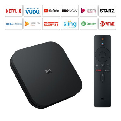 Mi Box 4k Media Streaming Device - TV Box Xiaomi