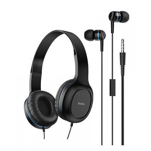 hoco  W24 Two Pack Headphones + Earphones